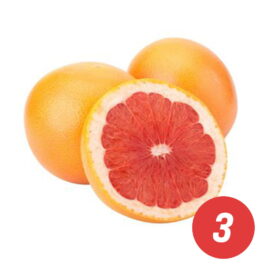 red grapefruits special 3 for 3.59
