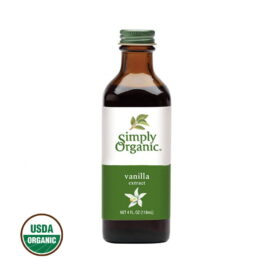 Organic Vanilla Extract - Simply Organic (118 ml)