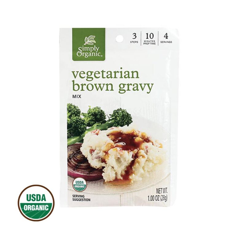 Organic Vegetarian Brown Gravy Mix - Simply Organic (28 g)