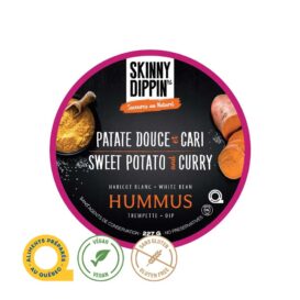 Sweet Potato & Curry White Bean Hummus- Skinny Dippin' Foods (227 g)