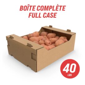 sweet potatoes full case 40 lbs