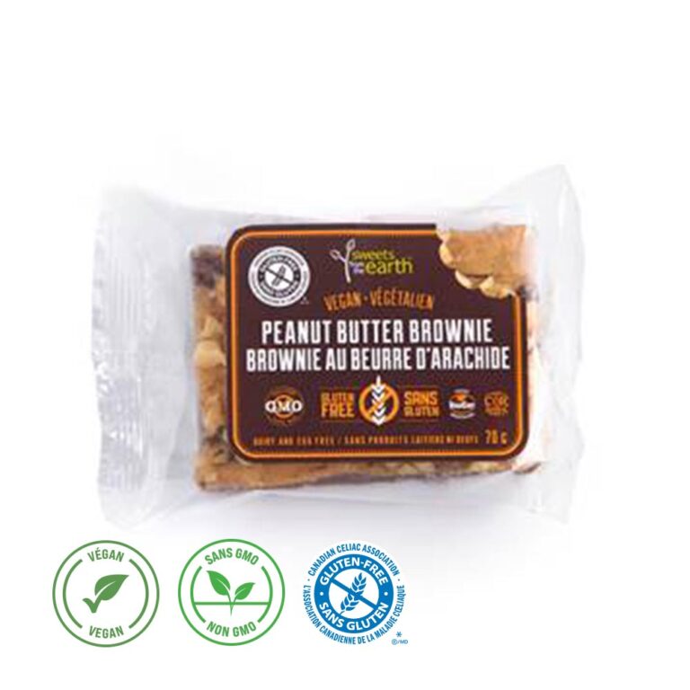 Vegan Peanut Butter Brownie - Sweets From The Earth (75 g)