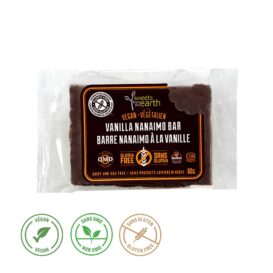 Vegan Vanilla Nanaimo Bar - Sweets From The Earth (80 g)