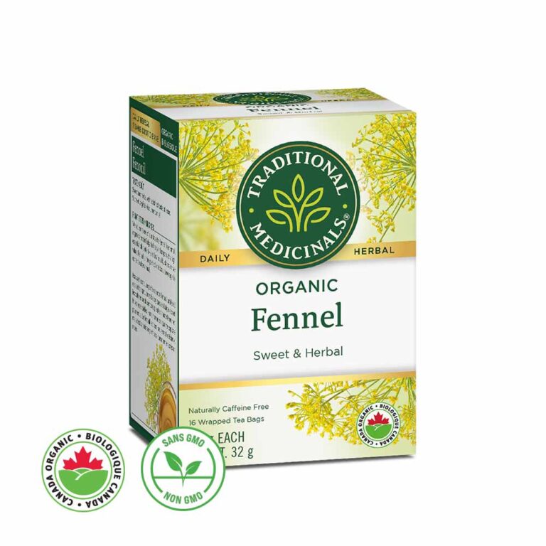 Organic Fennel Tea - Traditional Medicinals (16 tea bags)