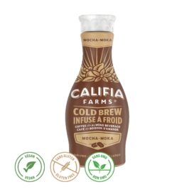 Mocha Cold Brew Coffee Almond Beverage - Califia Farms (1.4 L)