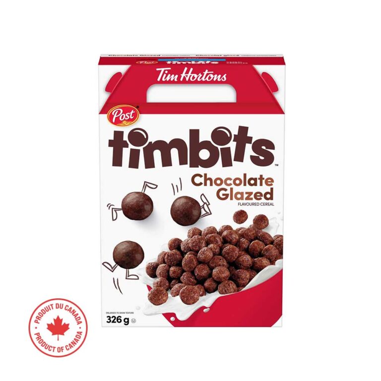 Chocolate Glazed Timbits Cereal - Post Foods (326 g)