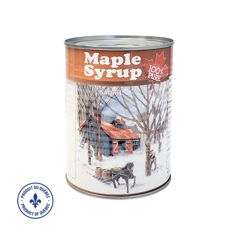 made in Québec maple syrup 540 ml