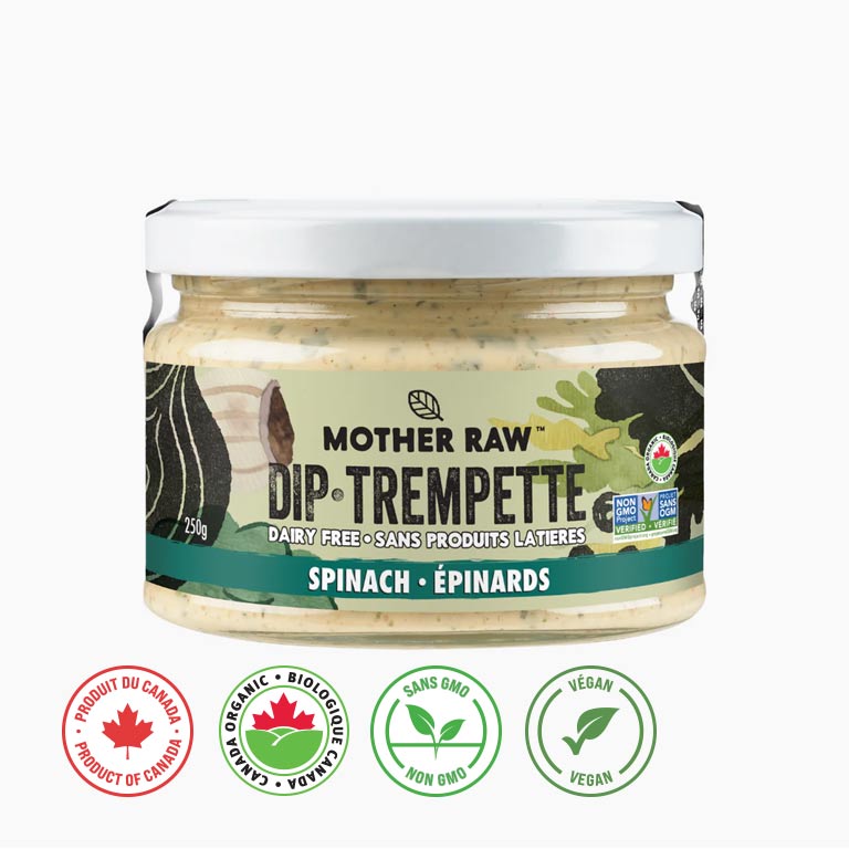 Spinach Dip Mother Raw 250 g