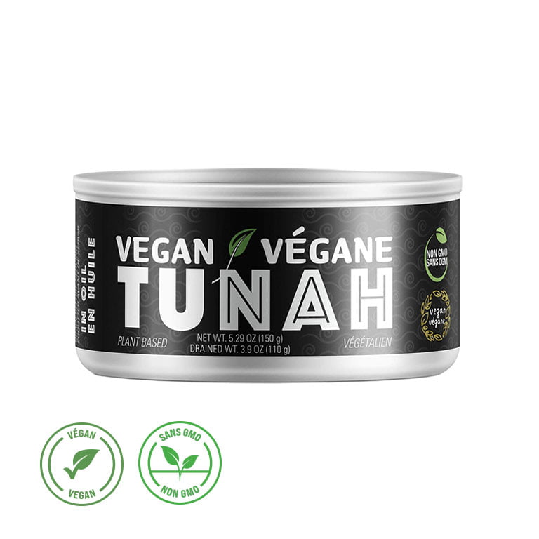 Plant-based vegan tuna in oil Tunah 150 g