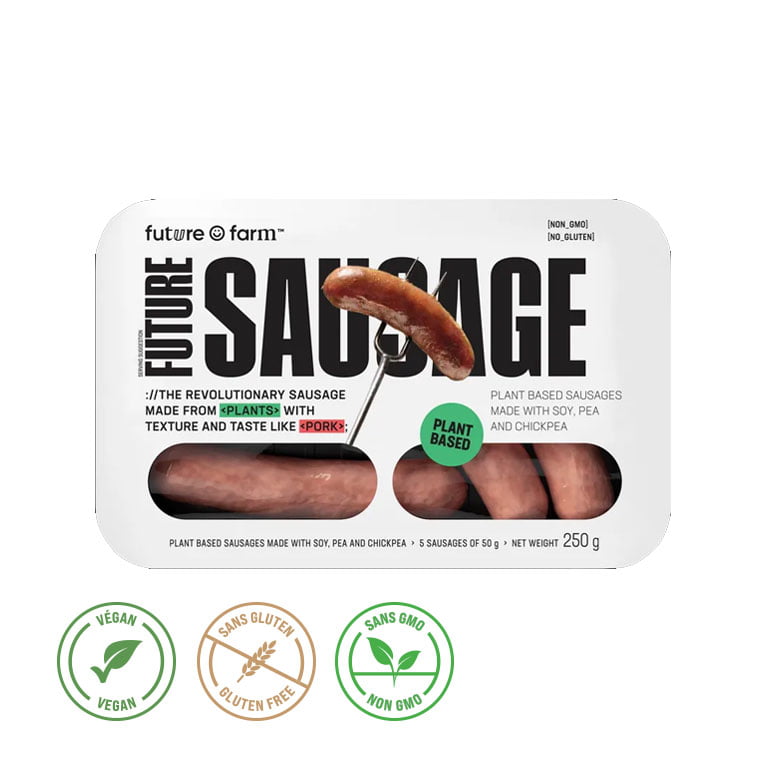 Plant-Based Sausages 250 g Future Farm