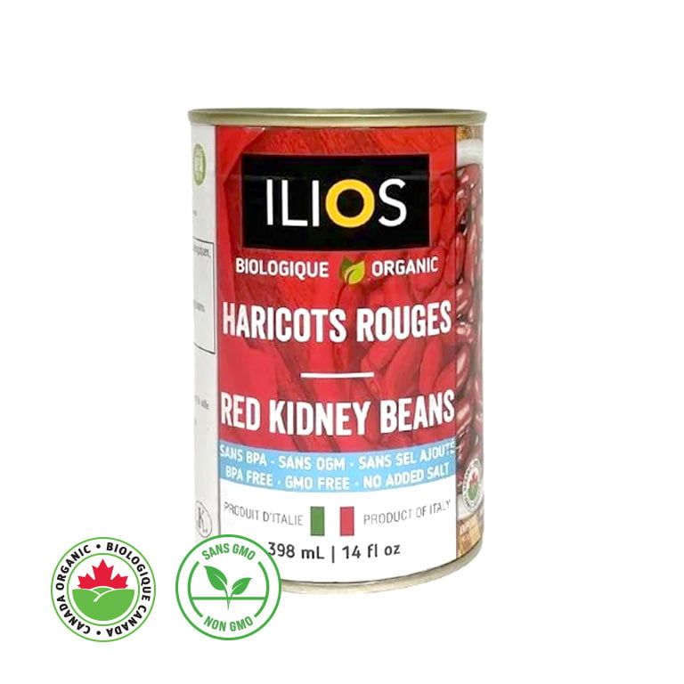 Organic Red Kidney Beans 398 ml Ilios