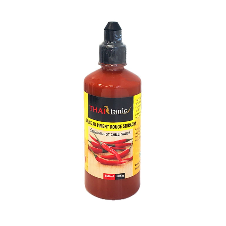 Sriracha Hot Chili Sauce 450 ml Thaitanic