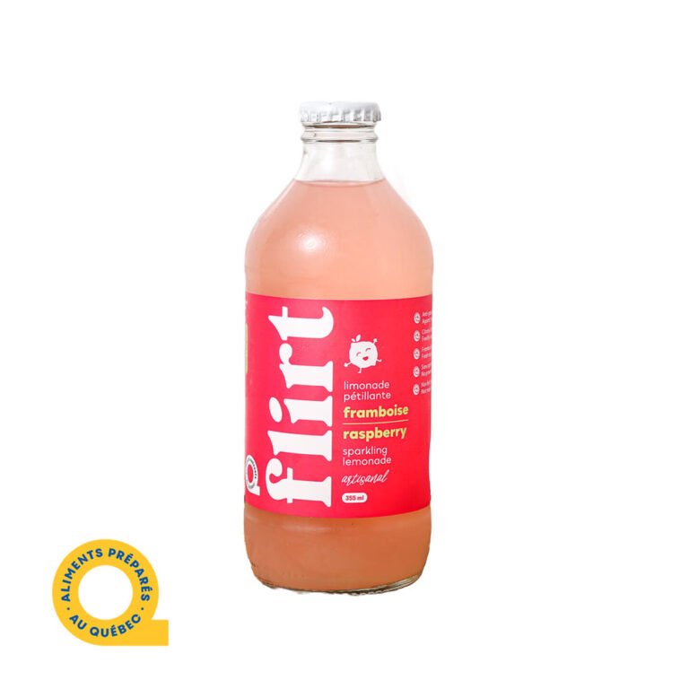 Raspberry Sparkling Lemonade - Flirt 355 ml